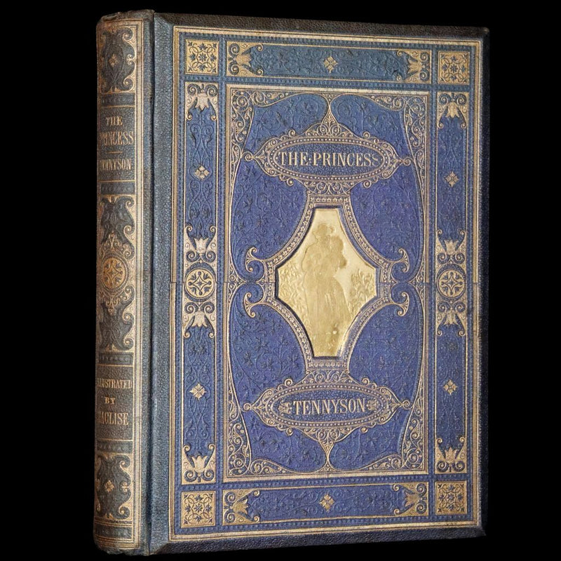 1860 Rare First illustrated Edition by Maclise - The Princess by Alfred Lord Tennyson.