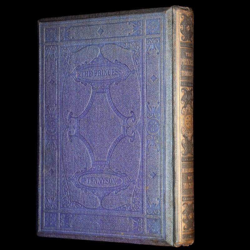 1860 Rare First illustrated Edition by Maclise - The Princess by Alfred Lord Tennyson.