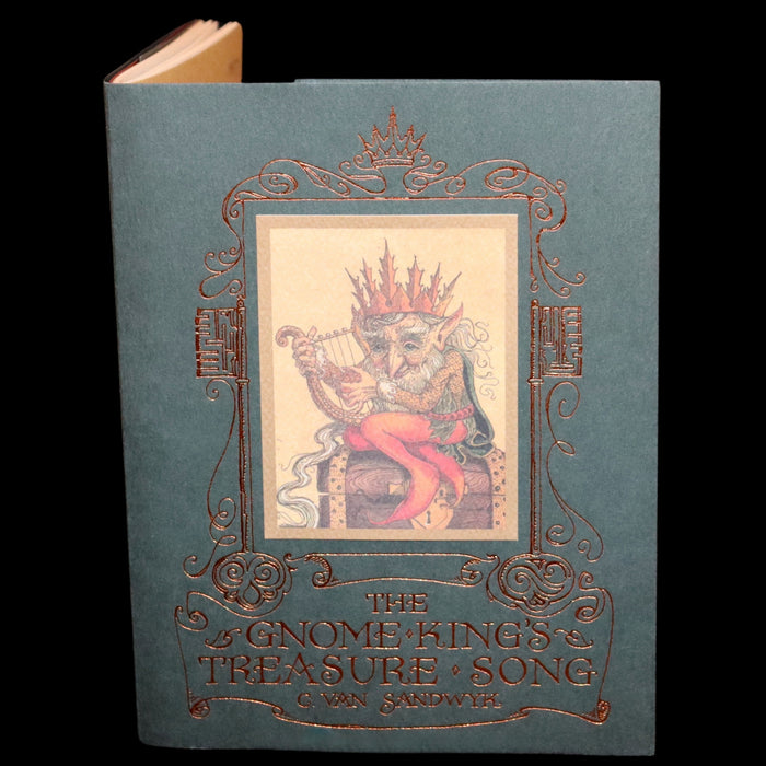 2000 Scarce Signed First Edition - The Gnome King’s Treasure Song by Charles van Sandwyk.