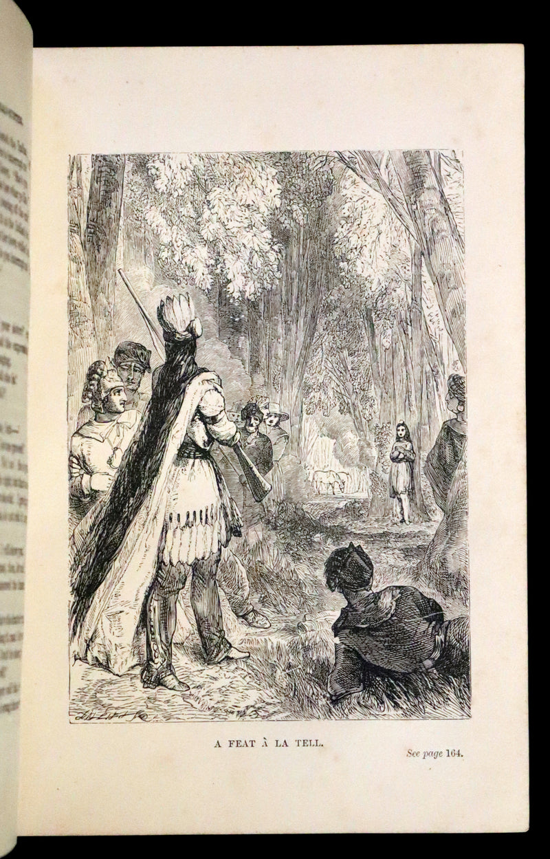 1880 Rare Book - The Scalp Hunters, adventure novel set in Northern Mexico by Captain Mayne Reid.