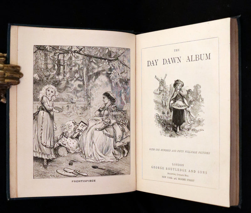 1880 Scarce Book - The Day Dawn Album with 150 full-page illustrations.