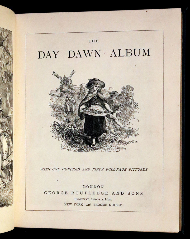 1880 Scarce Book - The Day Dawn Album with 150 full-page illustrations.