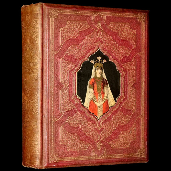 1868 Rare Book - Lalla Rookh an Oriental Romance by Thomas Moore illustrated.