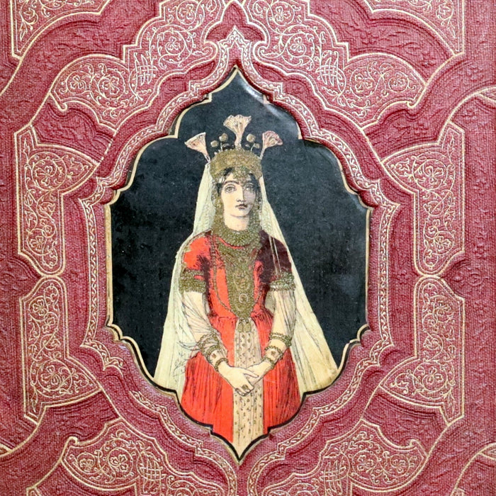 1868 Rare Book - Lalla Rookh an Oriental Romance by Thomas Moore illustrated.