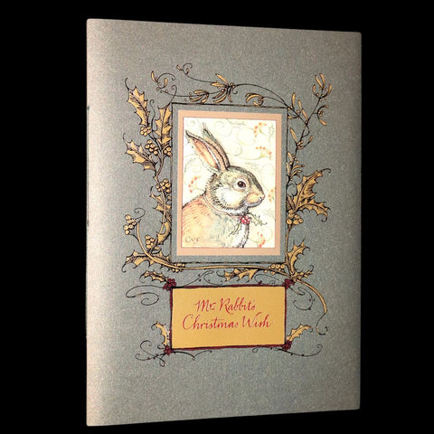 2004 Scarce First Edition - Mr. Rabbit's Christmas Wish Translated for Humans by Charles van Sandwyk.