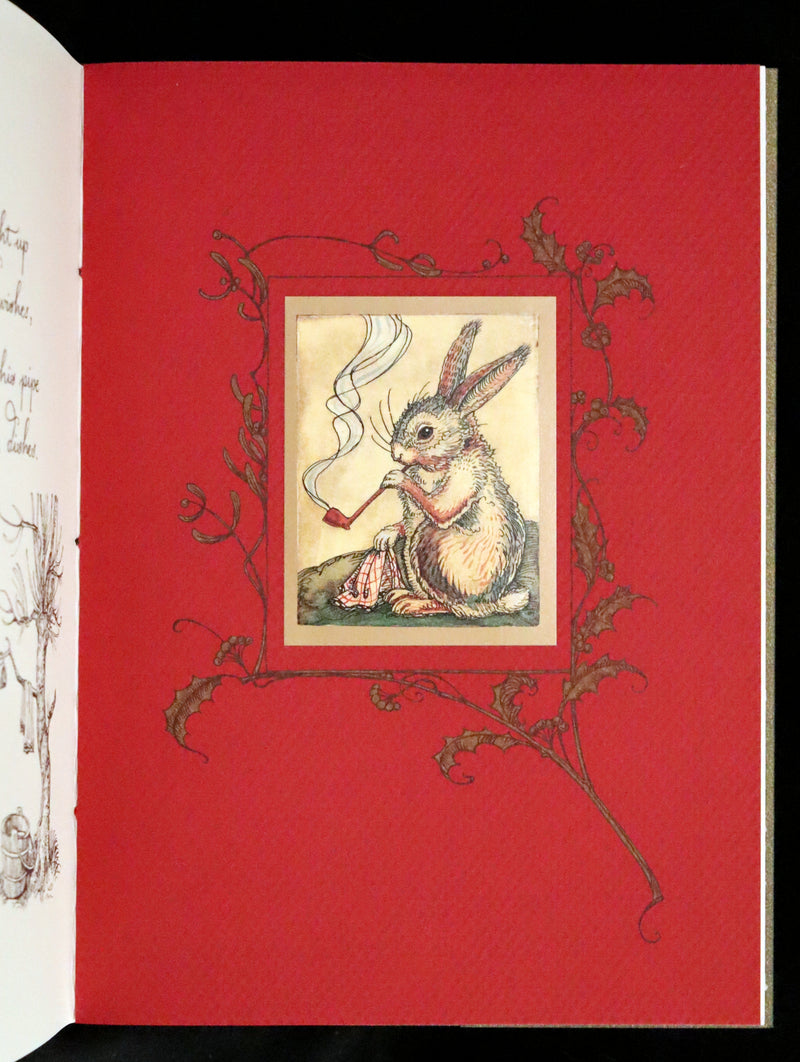 2004 Scarce First Edition - Mr. Rabbit's Christmas Wish Translated for Humans by Charles van Sandwyk.
