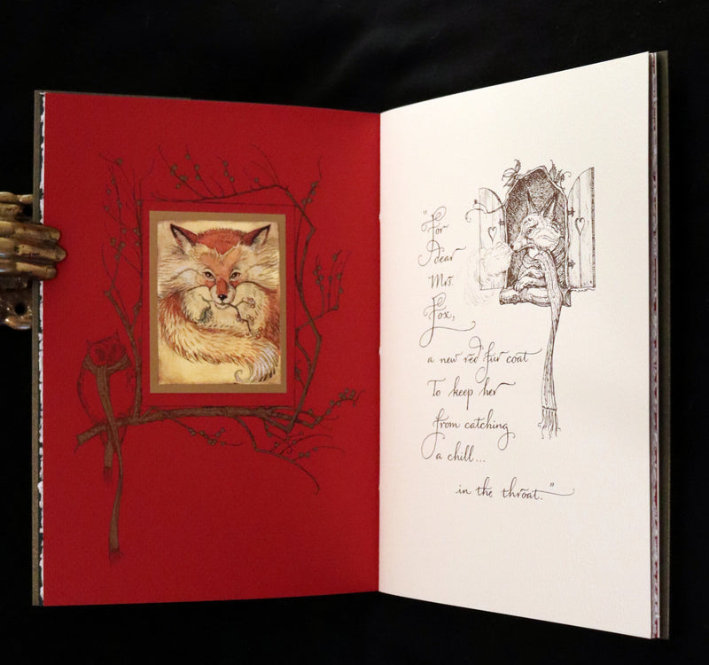 2004 Scarce First Edition - Mr. Rabbit's Christmas Wish Translated for Humans by Charles van Sandwyk.