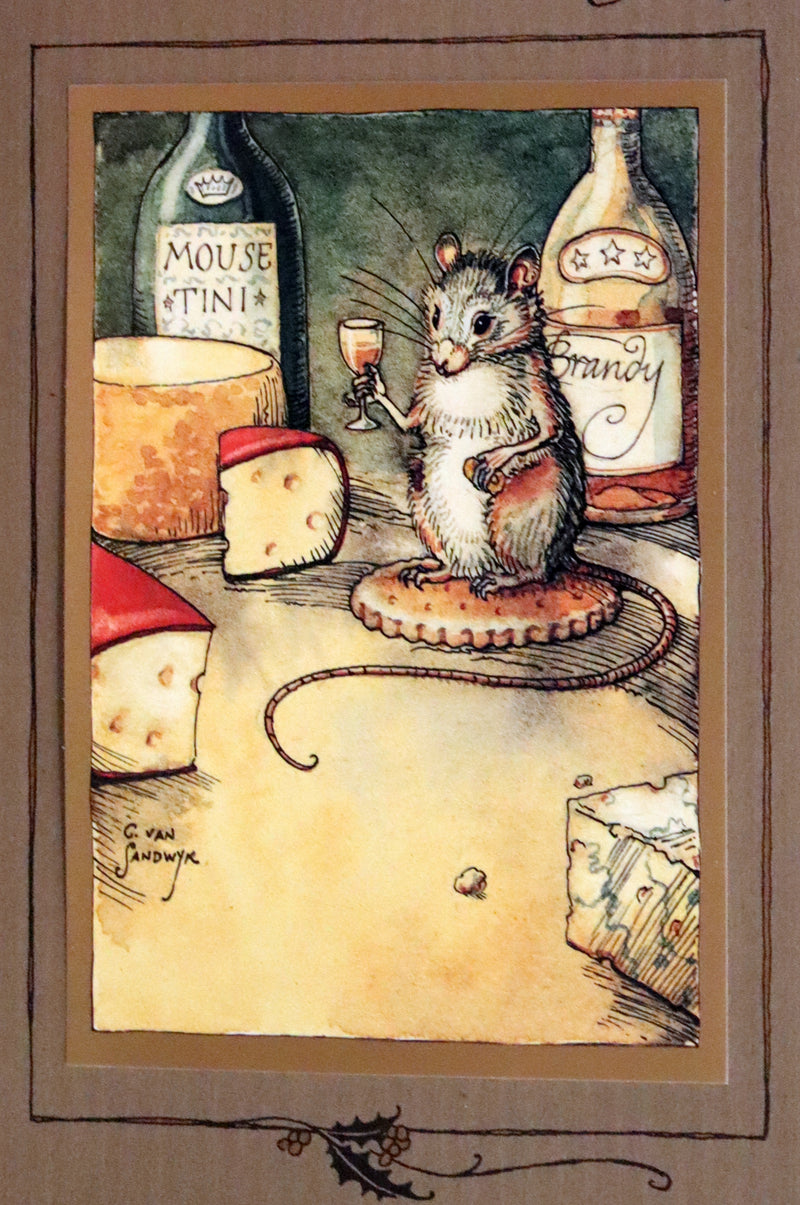 2004 Scarce First Edition - Mr. Rabbit's Christmas Wish Translated for Humans by Charles van Sandwyk.