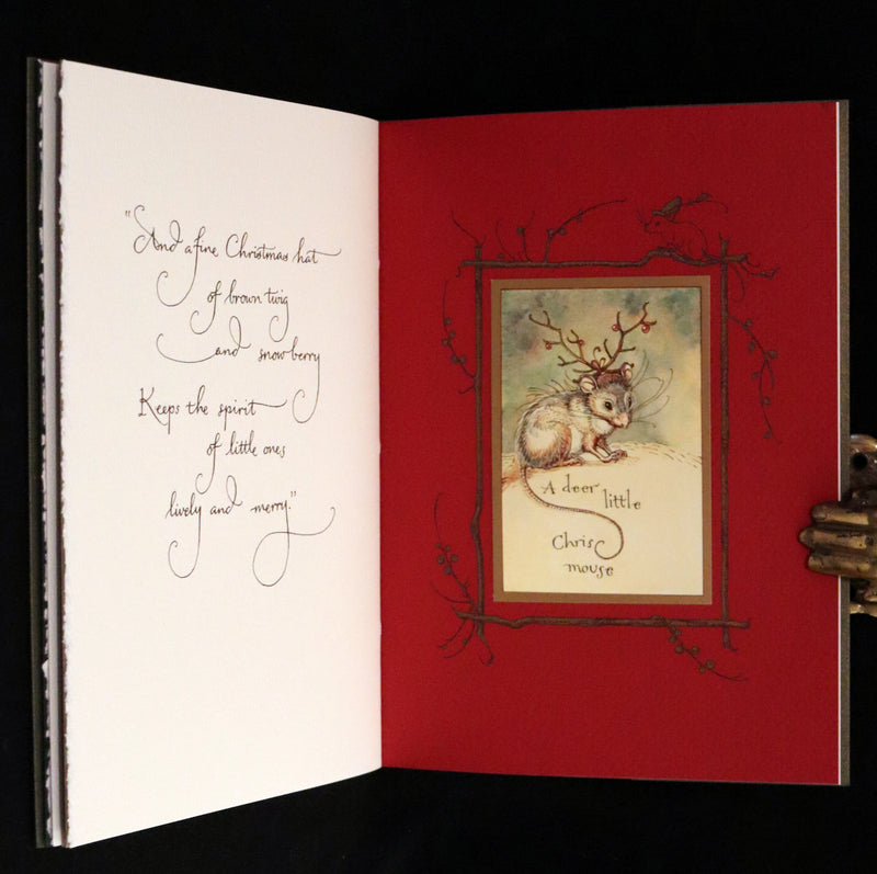 2004 Scarce First Edition - Mr. Rabbit's Christmas Wish Translated for Humans by Charles van Sandwyk.