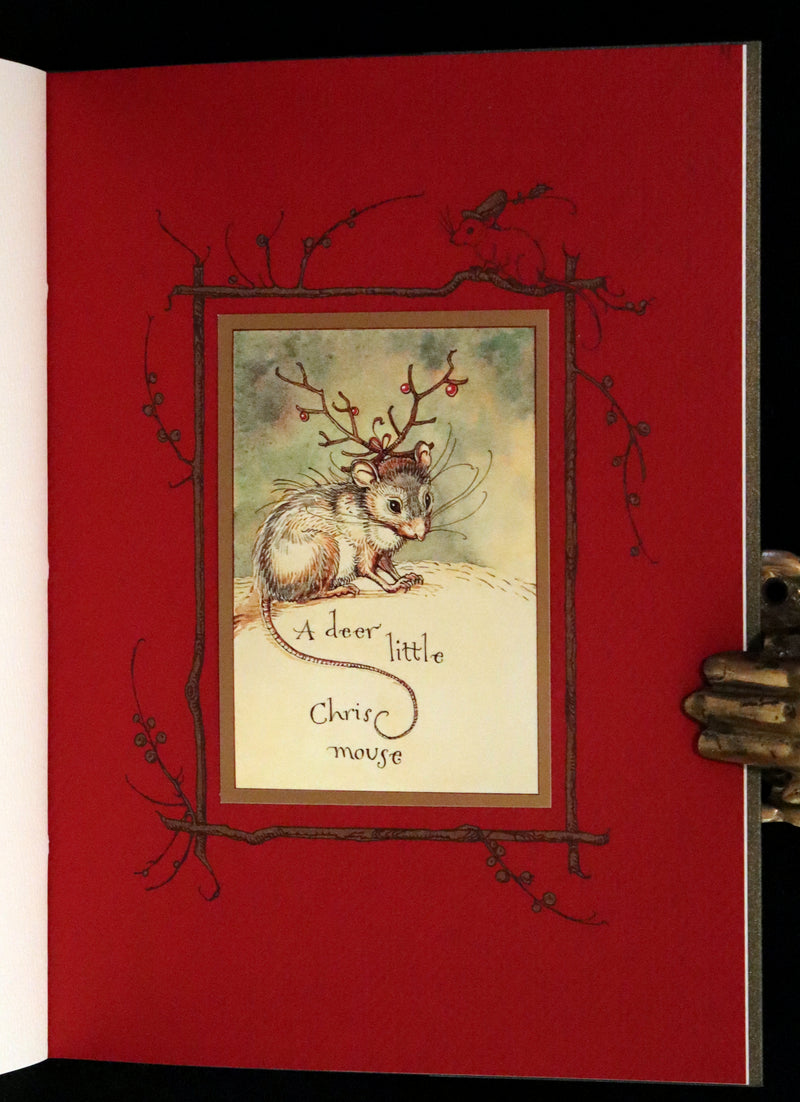 2004 Scarce First Edition - Mr. Rabbit's Christmas Wish Translated for Humans by Charles van Sandwyk.
