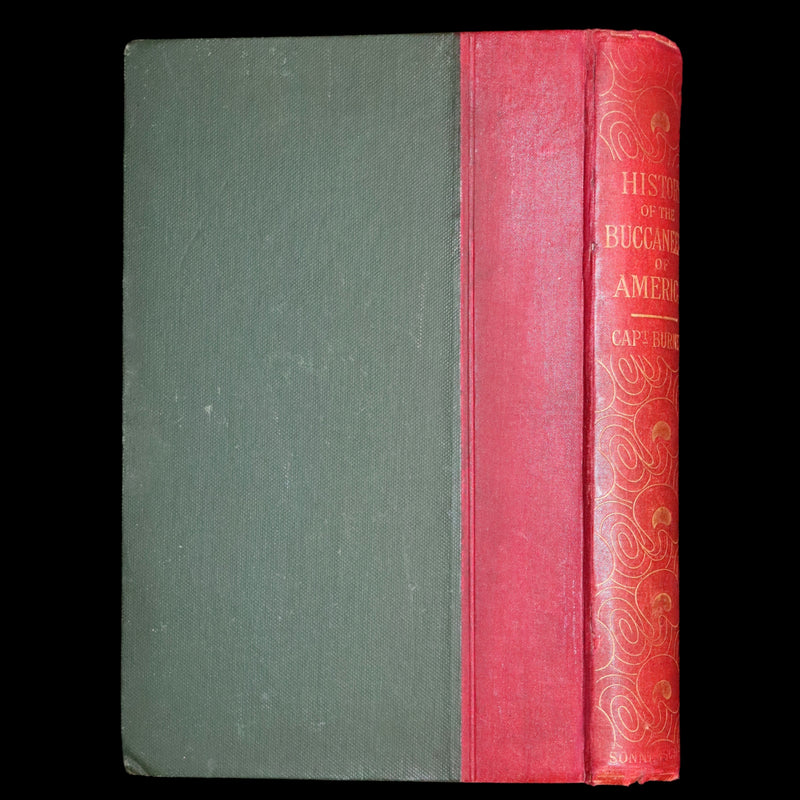 1891 Rare Book - Pirates, The History Of The Buccaneers Of America by James Burney, F.R.S.