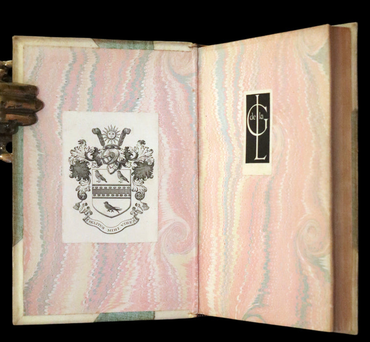 1889 Rare Book in an Art Nouveau binding - Confessions of an English Opium-Eater by De Quincey.