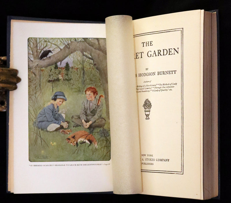 1911 Rare First Edition Book - The Secret Garden by Frances Hodgson Burnett.