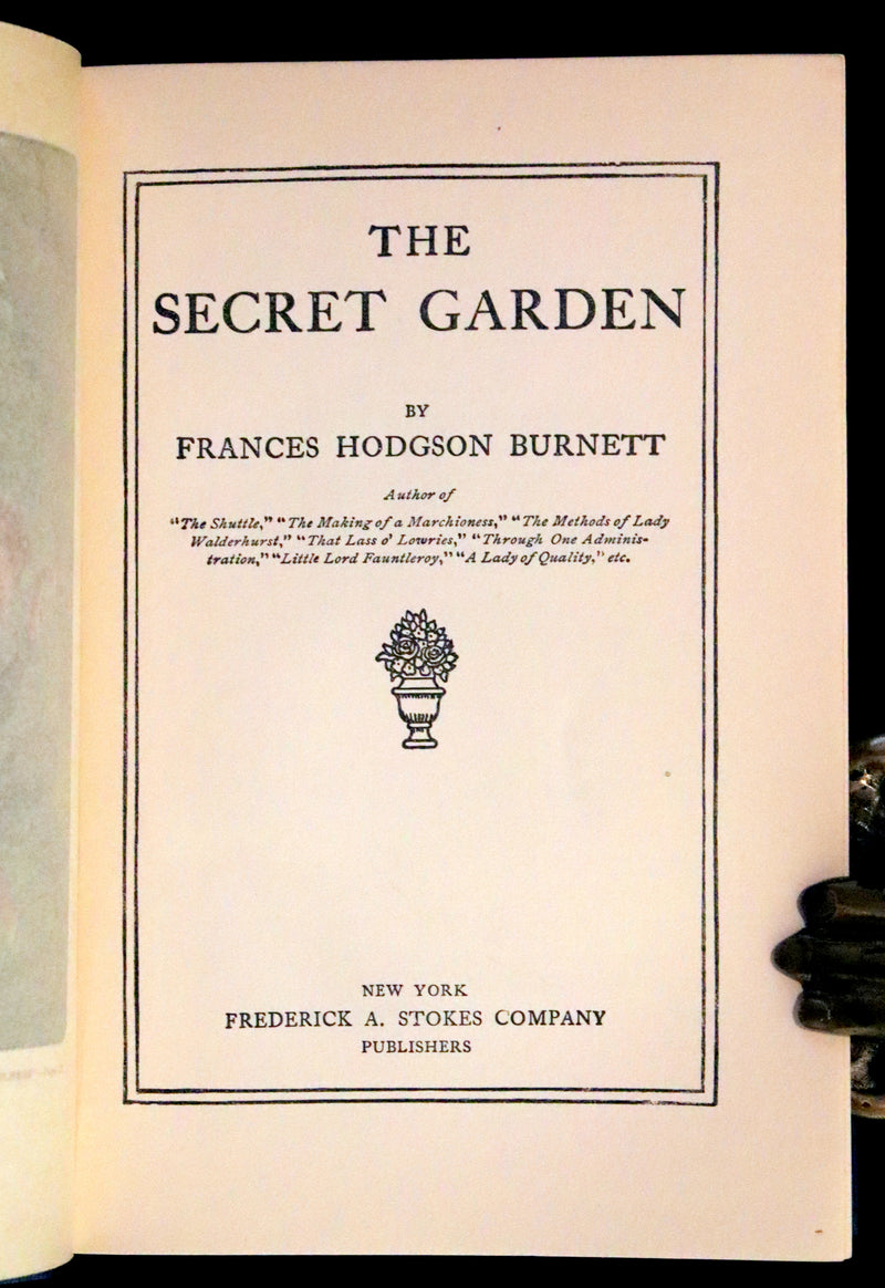 1911 Rare First Edition Book - The Secret Garden by Frances Hodgson Burnett.