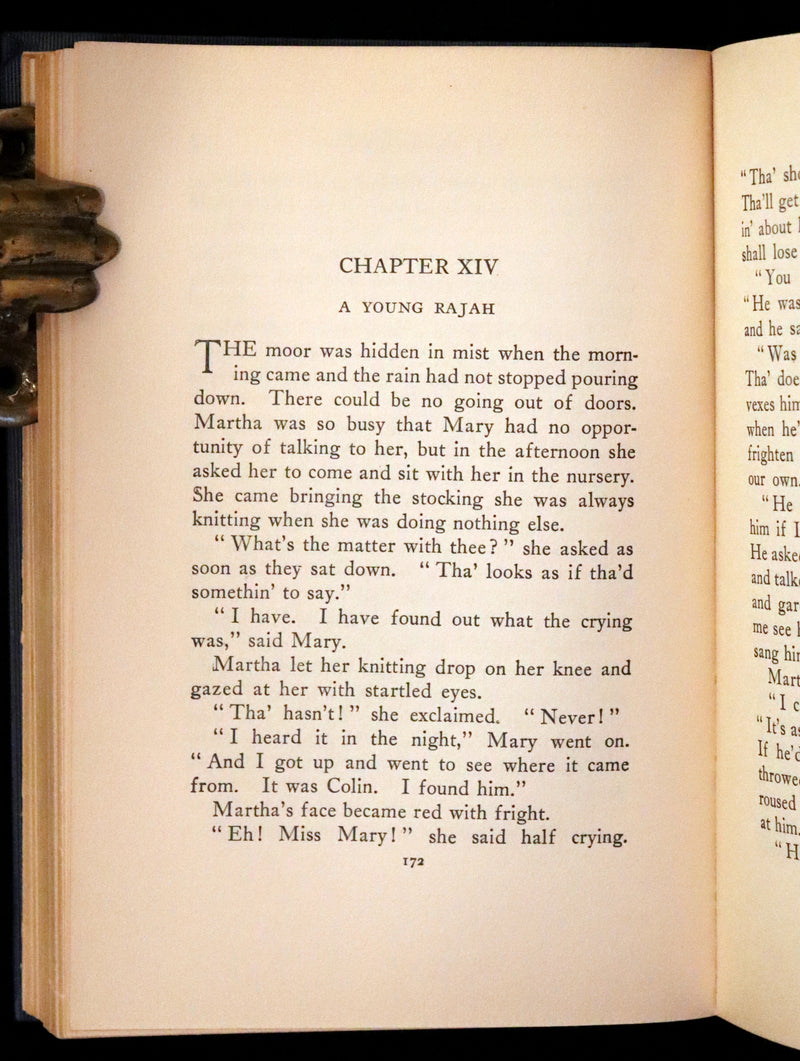 1911 Rare First Edition Book - The Secret Garden by Frances Hodgson Burnett.
