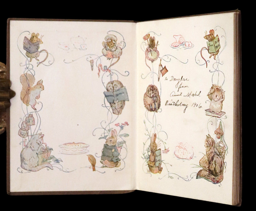 1904 First US Edition - The Tale of Benjamin Bunny by Beatrix Potter.