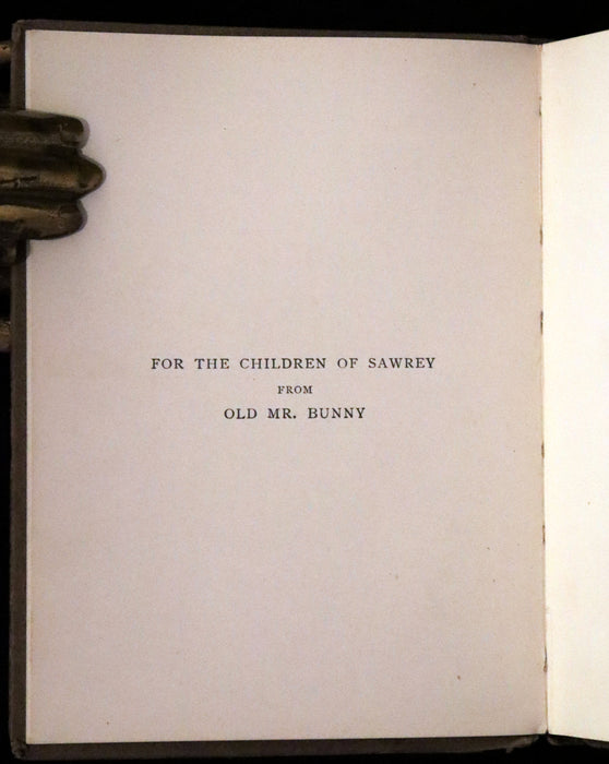 1904 First US Edition - The Tale of Benjamin Bunny by Beatrix Potter.