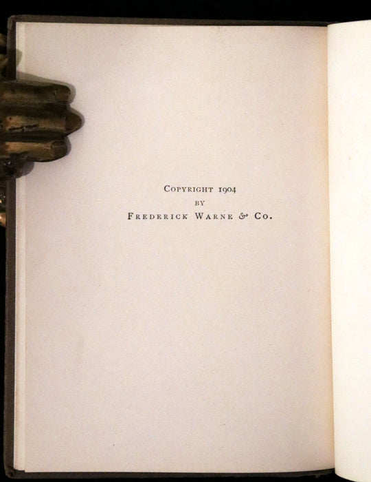 1904 First US Edition - The Tale of Benjamin Bunny by Beatrix Potter.