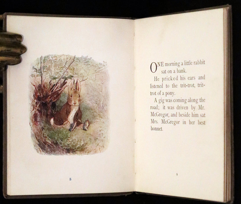 1904 First US Edition - The Tale of Benjamin Bunny by Beatrix Potter.