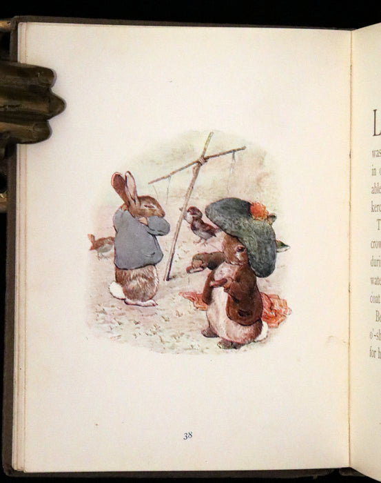 1904 First US Edition - The Tale of Benjamin Bunny by Beatrix Potter.