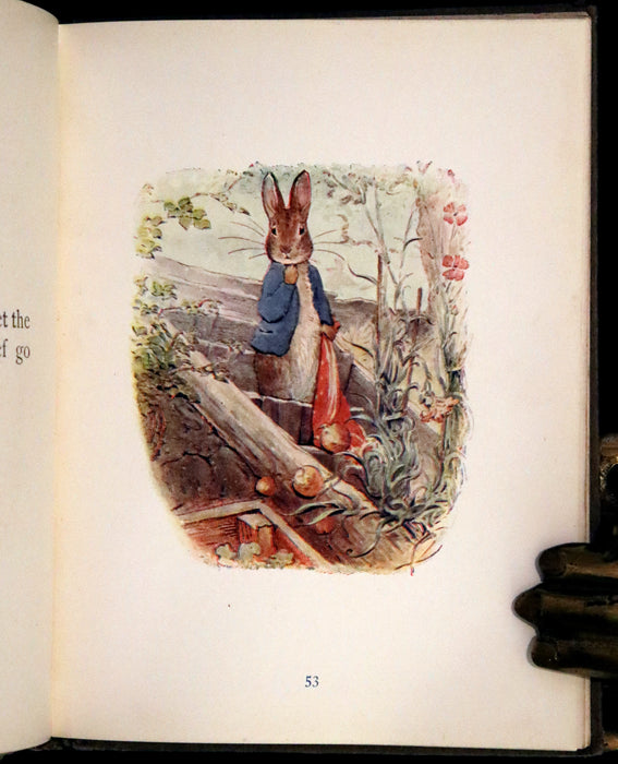 1904 First US Edition - The Tale of Benjamin Bunny by Beatrix Potter.