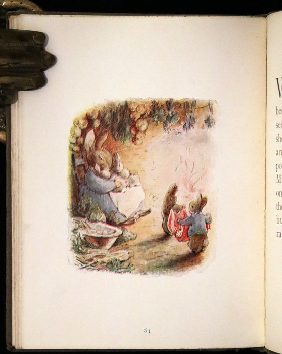 1904 First US Edition - The Tale of Benjamin Bunny by Beatrix Potter.