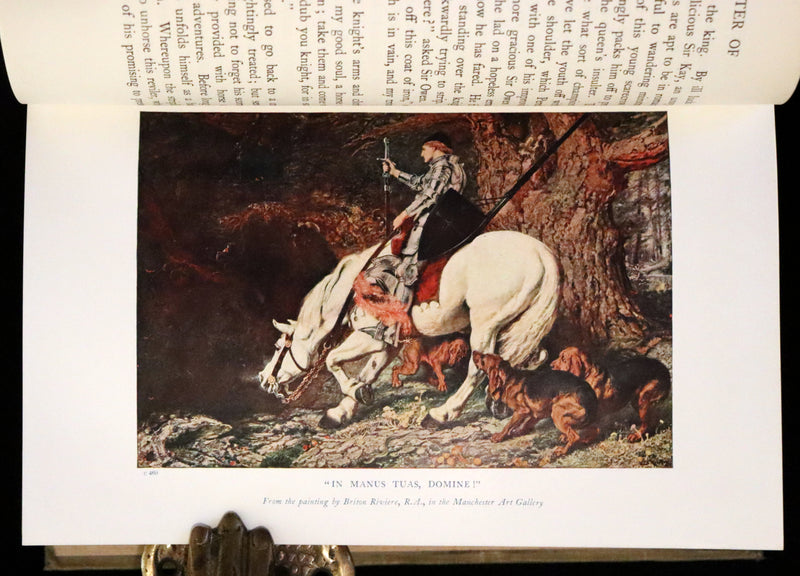 1912 Rare Book - Romance and Legend of Chivalry by A. R. Hope Moncrieff. Illustrated.