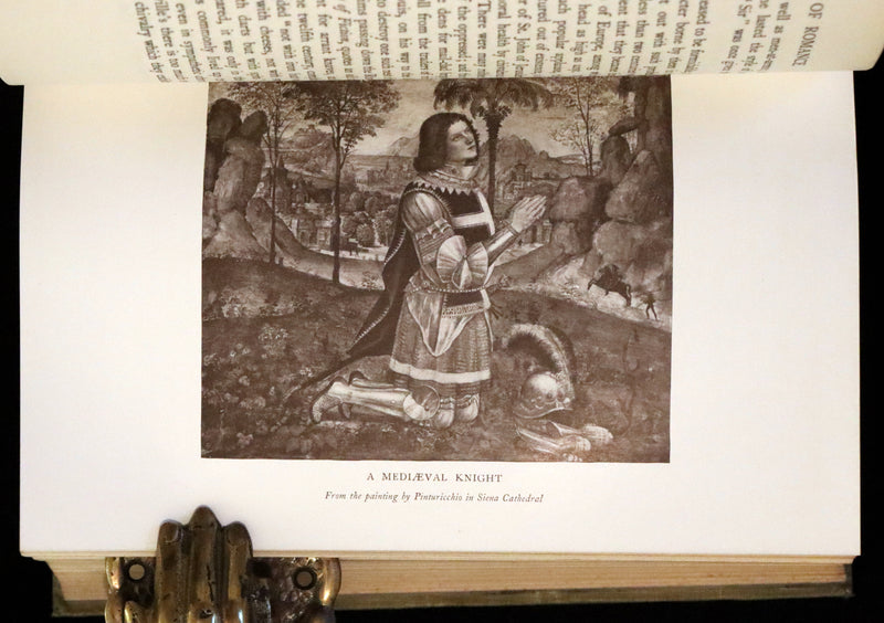 1912 Rare Book - Romance and Legend of Chivalry by A. R. Hope Moncrieff. Illustrated.