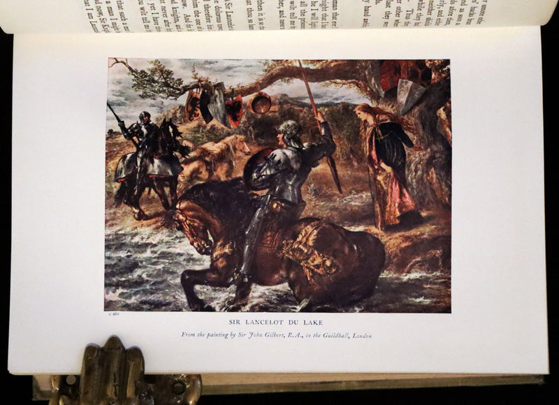 1912 Rare Book - Romance and Legend of Chivalry by A. R. Hope Moncrieff. Illustrated.