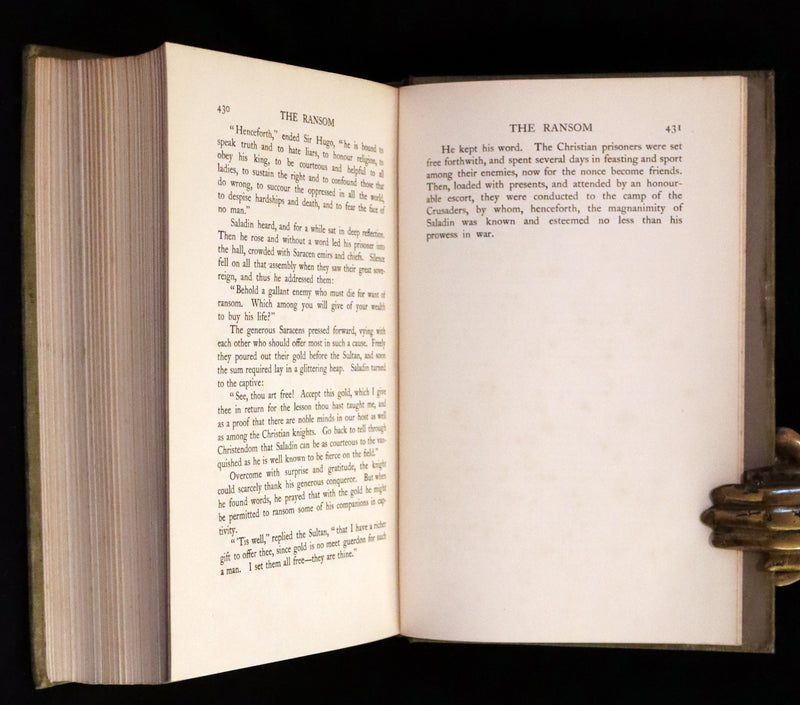 1912 Rare Book - Romance and Legend of Chivalry by A. R. Hope Moncrieff. Illustrated.
