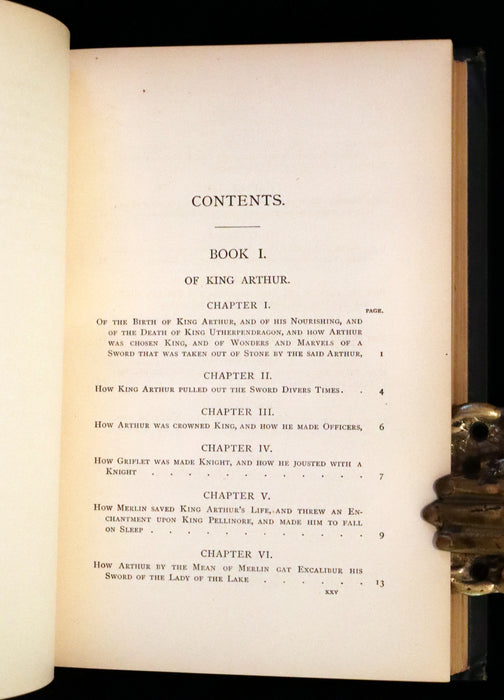 1880 Rare First Edition - The Boy's King Arthur and His Noble Knights of the Round Table illustrated.