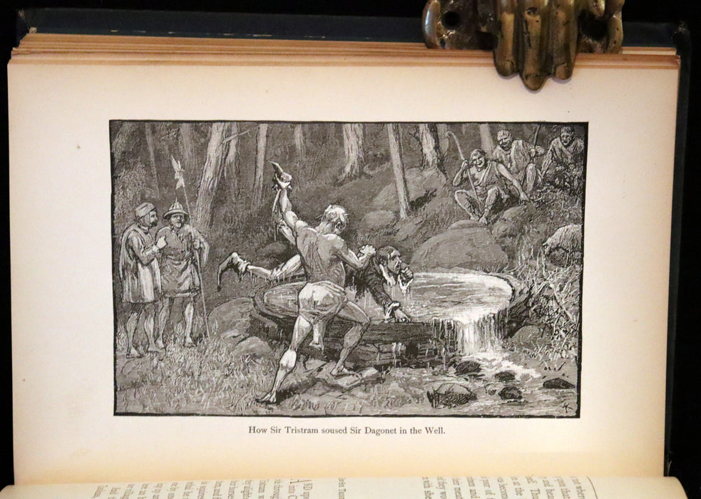 1880 Rare First Edition - The Boy's King Arthur and His Noble Knights of the Round Table illustrated.