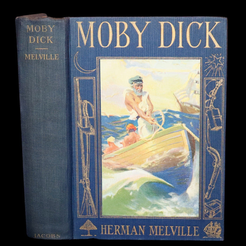 1920 Scarce First Illustrated Edition by Charles O. Golden - Moby Dick or The White Whale by Herman Melville.