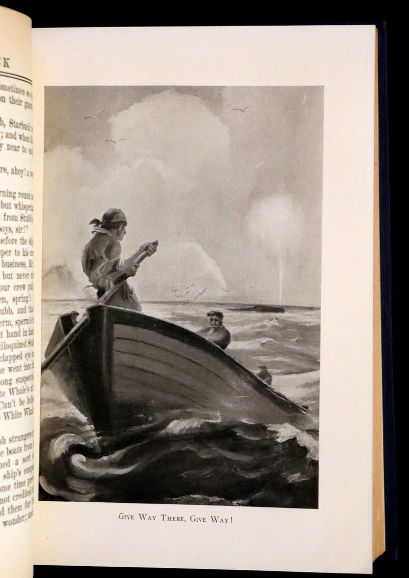 1920 Scarce First Illustrated Edition by Charles O. Golden - Moby Dick or The White Whale by Herman Melville.