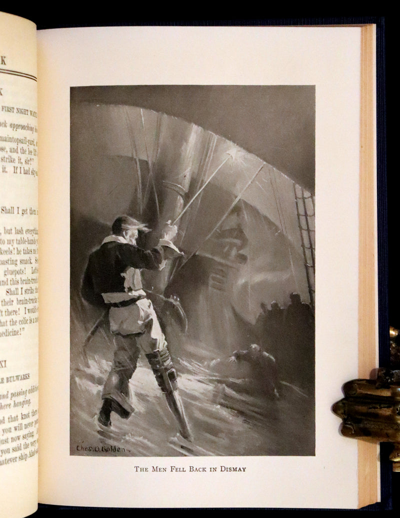 1920 Scarce First Illustrated Edition by Charles O. Golden - Moby Dick or The White Whale by Herman Melville.