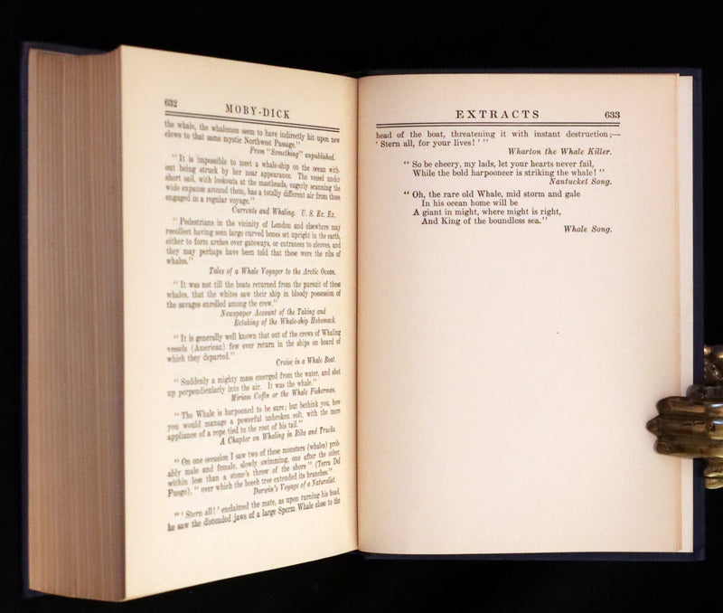 1920 Scarce First Illustrated Edition by Charles O. Golden - Moby Dick or The White Whale by Herman Melville.