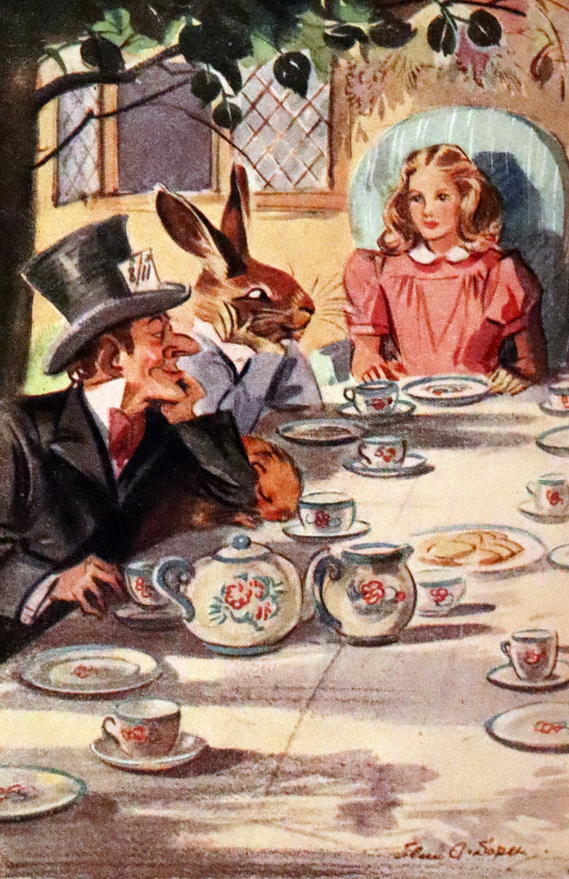 1947 Scarce 1stED in Bayntun Binding - Alice in Wonderland, First Edition Illustrated by Eileen Soper.