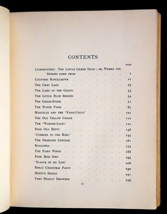 1906 Rare First Edition - Countess Rincklespyn and Other Edwardian Fairy Tales by Helen M. Dixon.