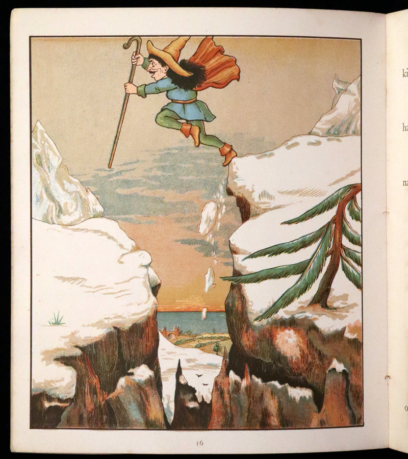 1882 Scarce First Illustrated Edition by George R. Halkett - Rumpelstiltskin by The Brothers Grimm.