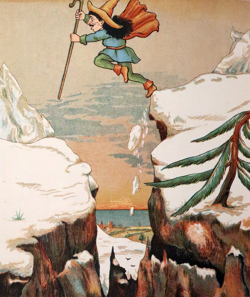 1882 Scarce First Illustrated Edition by George R. Halkett - Rumpelstiltskin by The Brothers Grimm.