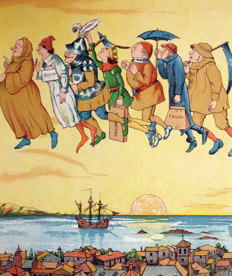 1882 Scarce First Illustrated Edition by George R. Halkett - Rumpelstiltskin by The Brothers Grimm.