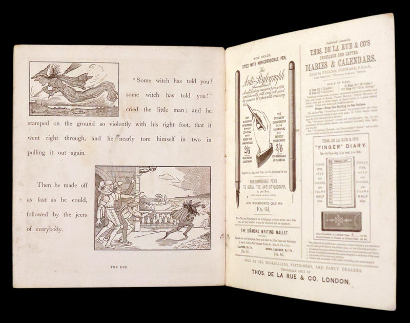 1882 Scarce First Illustrated Edition by George R. Halkett - Rumpelstiltskin by The Brothers Grimm.