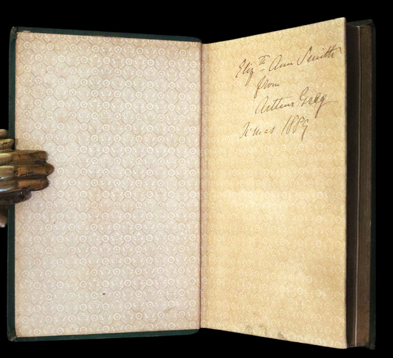 1880 Scarce Edition - Uncle Tom's Cabin by Harriet Beecher Stowe. Color illustrated.