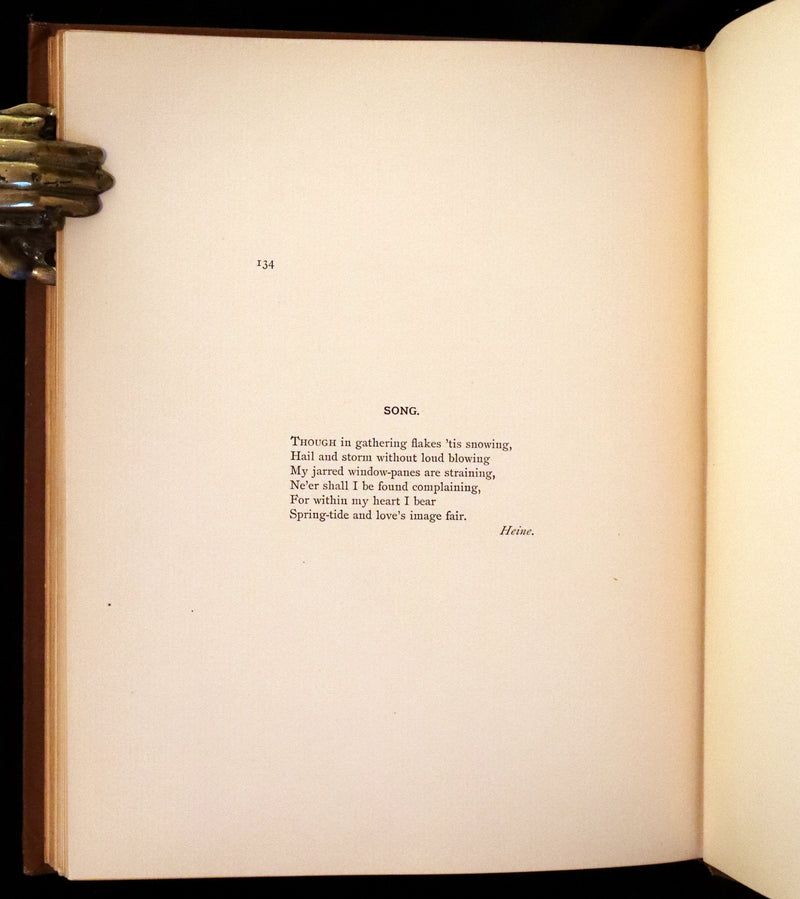 1886 Scarce Victorian Skelding Book ~ Familiar Birds and What the Poets Sing of Them, illustrated by Fidelia Bridges.