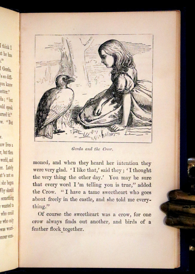 1867 Rare Victorian Edition - Andersen's Goloshes of Fortune and Snow Queen. Illustrated.