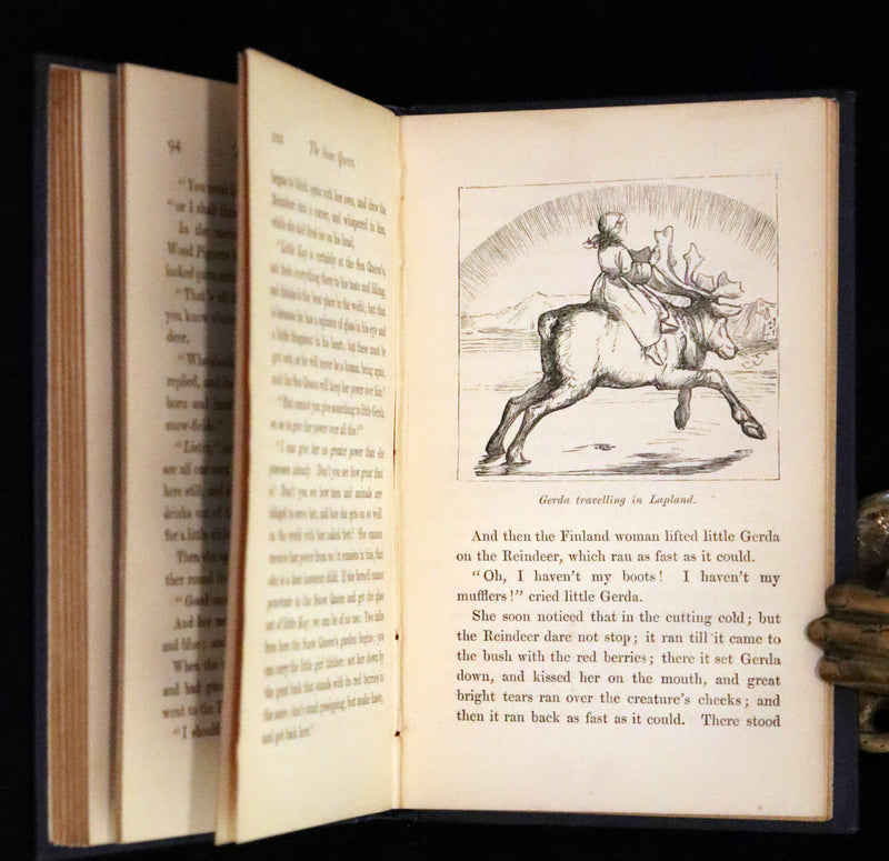 1867 Rare Victorian Edition - Andersen's Goloshes of Fortune and Snow Queen. Illustrated.