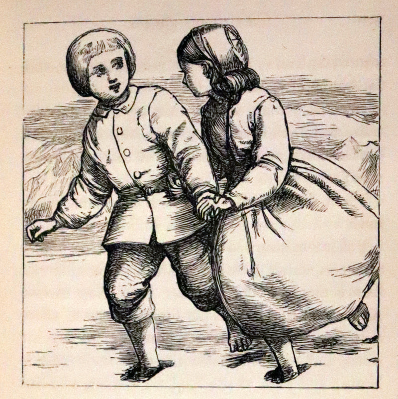 1867 Rare Victorian Edition - Andersen's Goloshes of Fortune and Snow Queen. Illustrated.