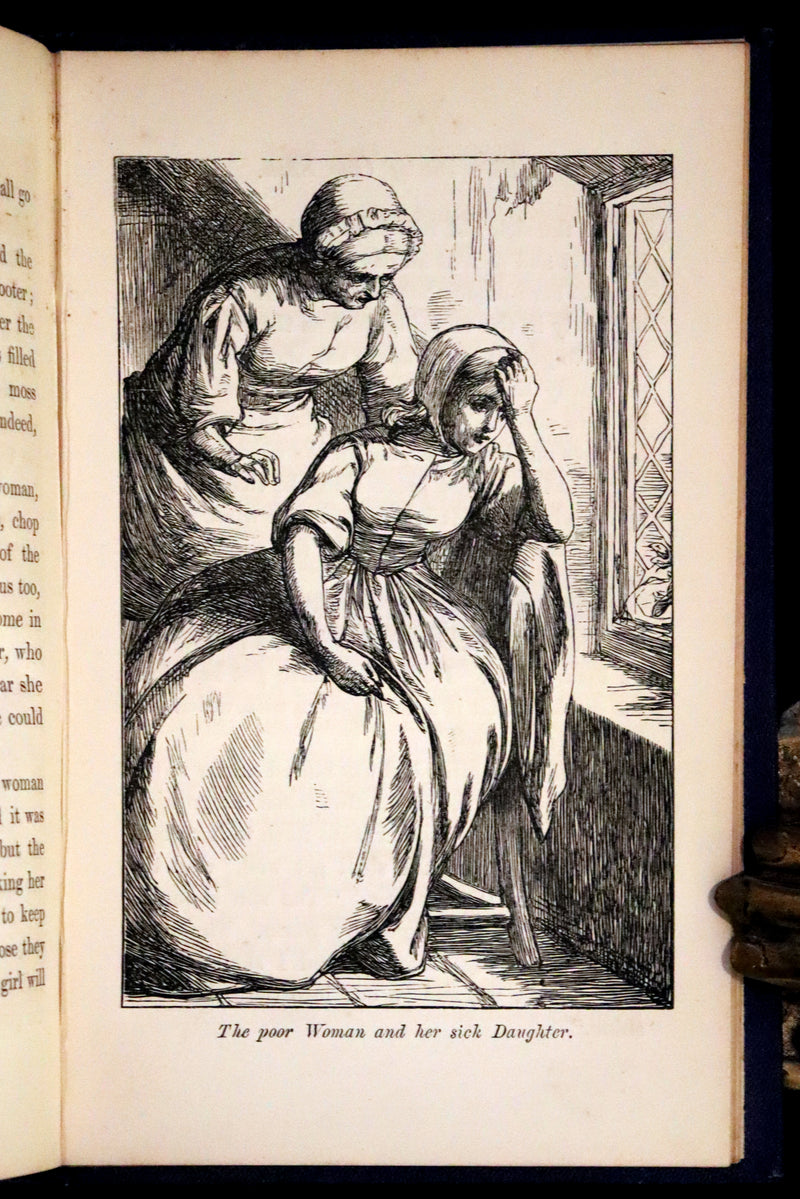 1867 Rare Victorian Edition - Andersen's Goloshes of Fortune and Snow Queen. Illustrated.