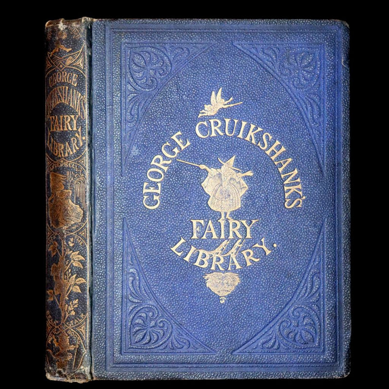 1865 Rare First Edition - George Cruikshank's Fairy Library. Hop O' My Thumb, Jack and The Bean Stalk, Cinderella, Puss in Boots.