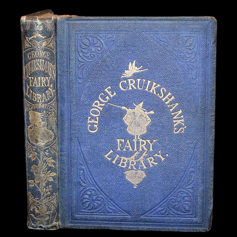 1865 Rare First Edition - George Cruikshank's Fairy Library. Hop O' My Thumb, Jack and The Bean Stalk, Cinderella, Puss in Boots.